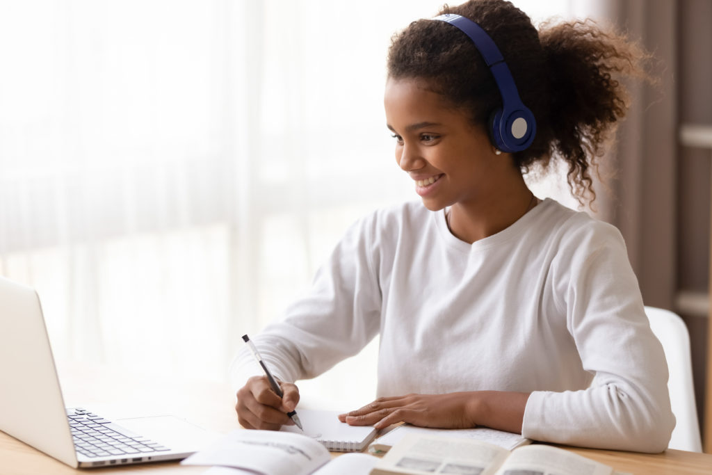 Summer online tutoring can help keep children engaged.