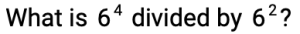 exponents division