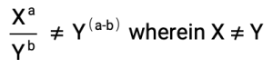 exponents division